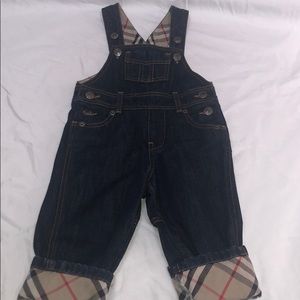 Burberry baby Jean overalls - perfect condition
